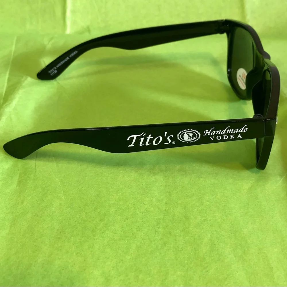 Tito’s Vodka Sunglasses Black New